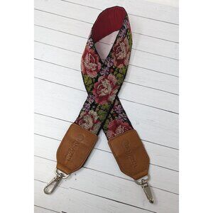 Guatemalan faja vintage embroidered handwoven strap|Camera Strap|Handmade straps